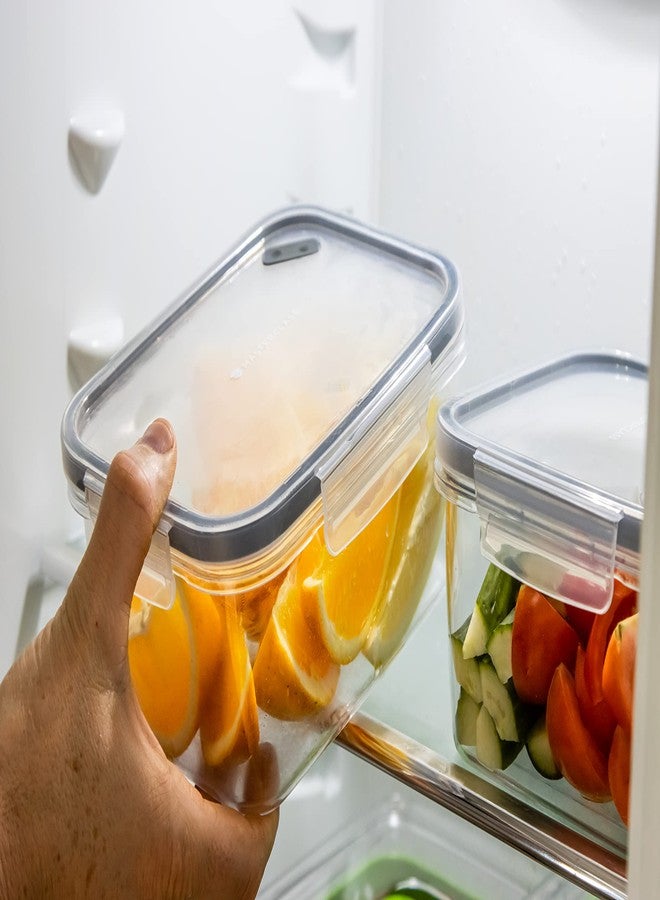 ماستر كلاس علبة طعام ماستر كلاس بريميوم إيكو سناب مصنوعة من البلاستيك المعاد تدويره، مناسبة لمطابخ ثين كيتشن | سعة 1500 مل | خالية من مادة BPA، مزودة بقفل محكم، محكمة الإغلاق ومقاومة للتسرب - Image 4